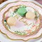 62Pcs Pink Floral Onesie Baby Shower Tableware Set – Plates & Napkins